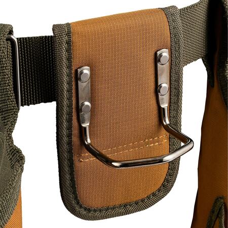 Bucket Boss Tool Belt, Builders Rig, 12 Pocket, 600 Poly Ripstop Fabric, 12 Pockets 50200